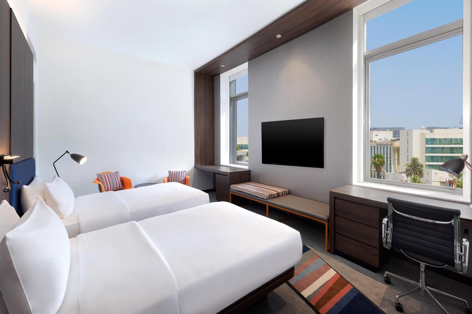 Aloft Dubai Airport Exterior foto